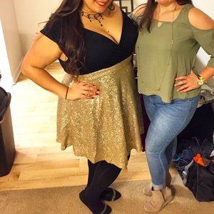 Torrid size 20 special occasion sequin dress